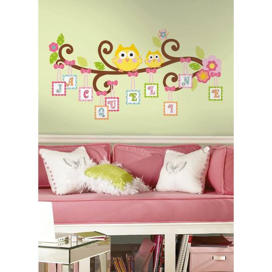 RoomMates Happi Scroll Tree Letter Branch Giant Peel & Stick Decal